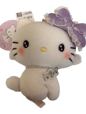Hello Kitty Charming Kitty plush keychain